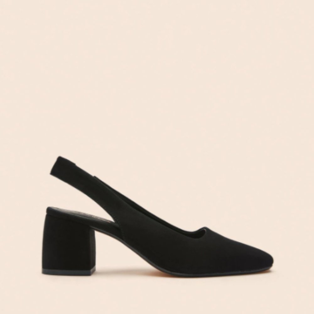 Maguire Malaga velvet black heels - size 8 - with original box